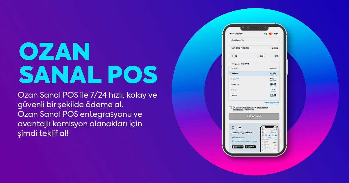 Sanal Pos Nedir Nasıl Başvurulur Ozan Sanal Pos